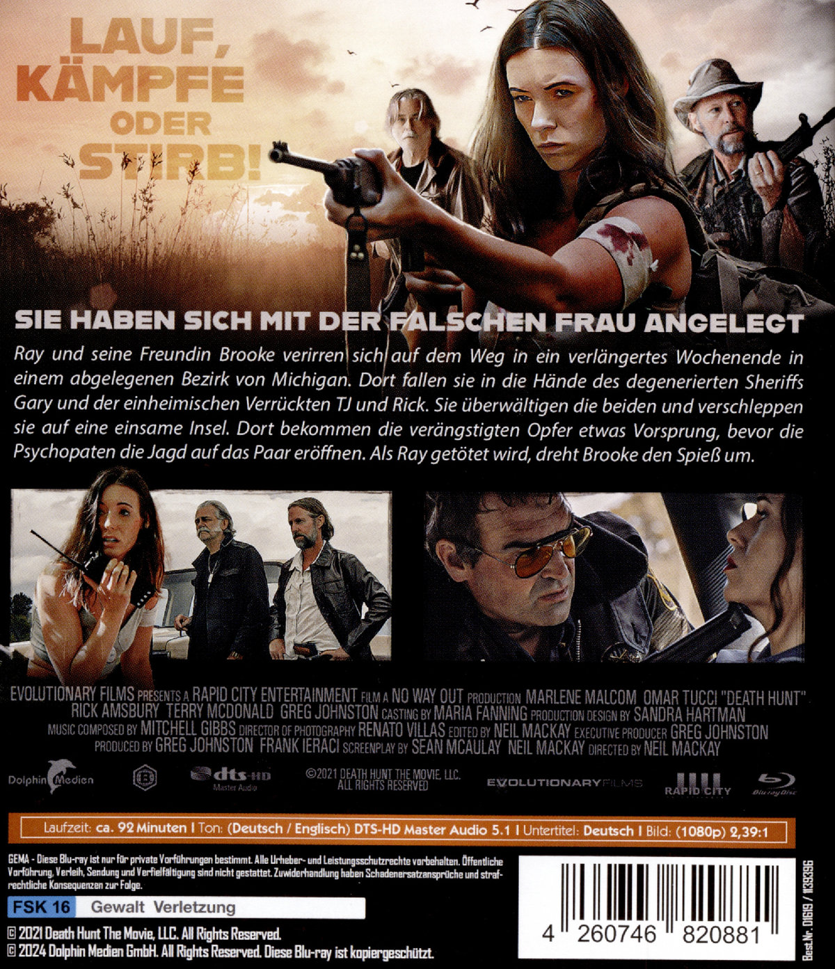 Death Hunt - Wenn die Gejagte zum Jäger wird!  (Blu-ray Disc)