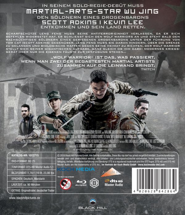 Wolf Warrior (blu-ray)