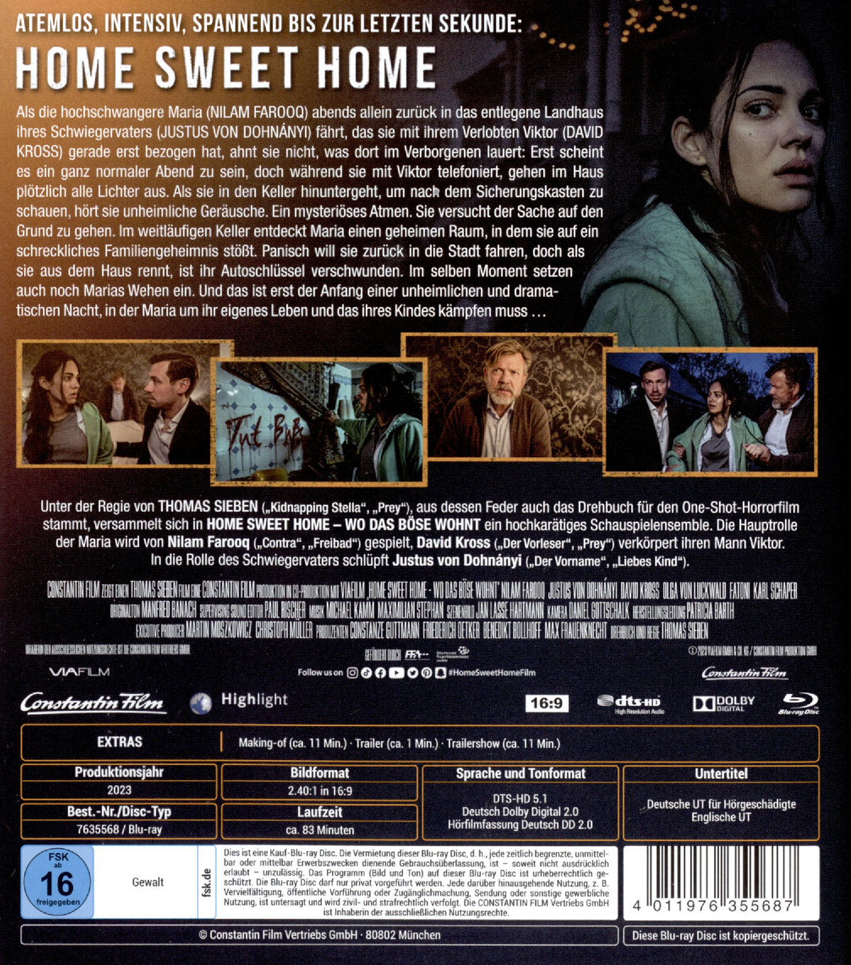 Home Sweet Home - Wo das Böse wohnt  (Blu-ray Disc)