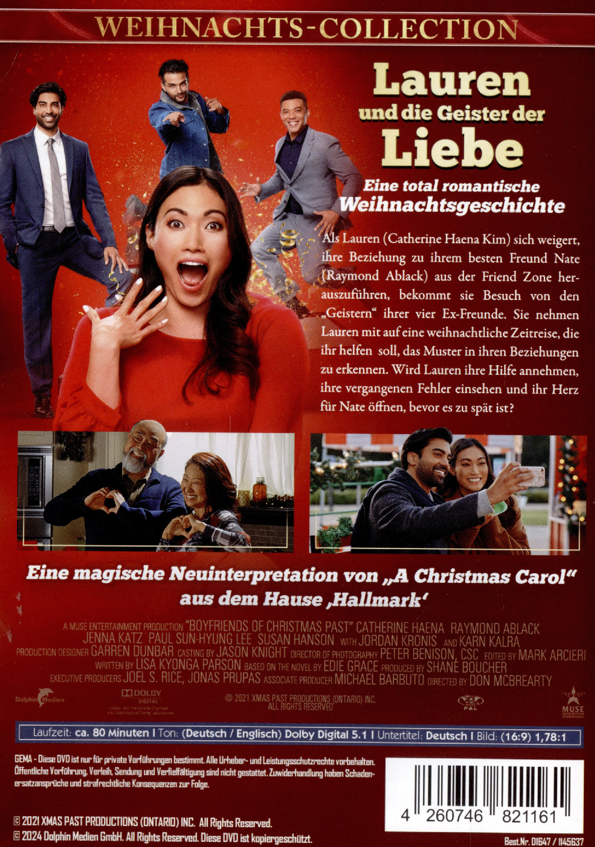 Lauren und die Geister der Liebe - Eine total romantische Weihnachtsgeschichte  (DVD)