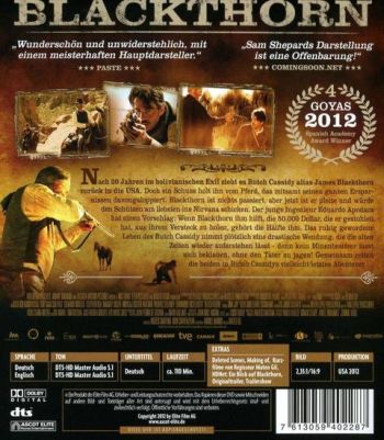 Blackthorn (blu-ray)