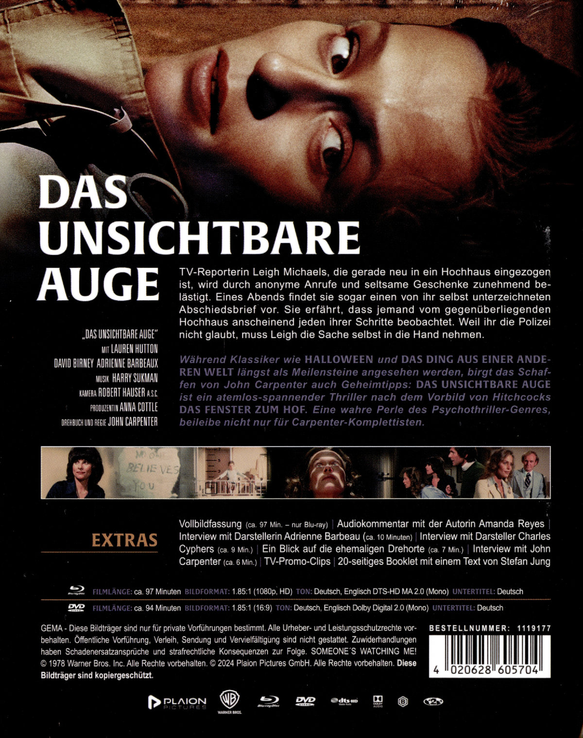 Das unsichtbare Auge - Uncut Mediabook Edition  (DVD+blu-ray)