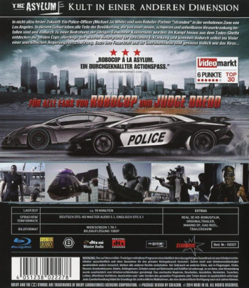 Android Cop 3D (3D blu-ray)