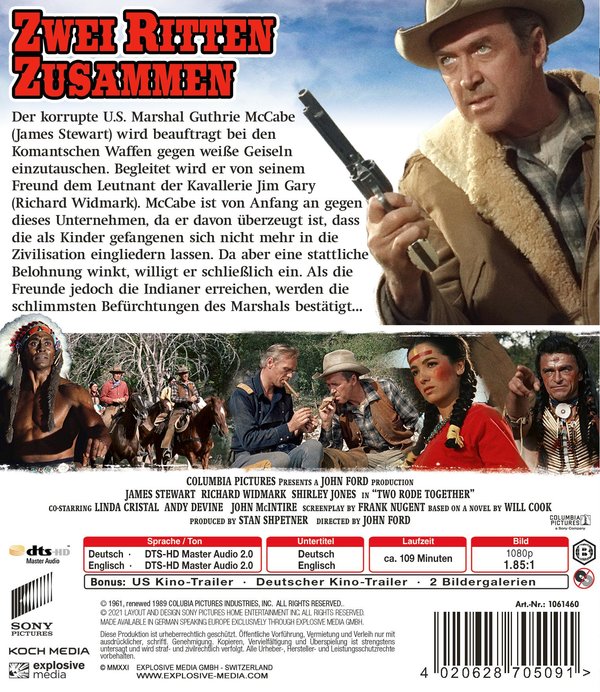 Zwei ritten zusammen (blu-ray)