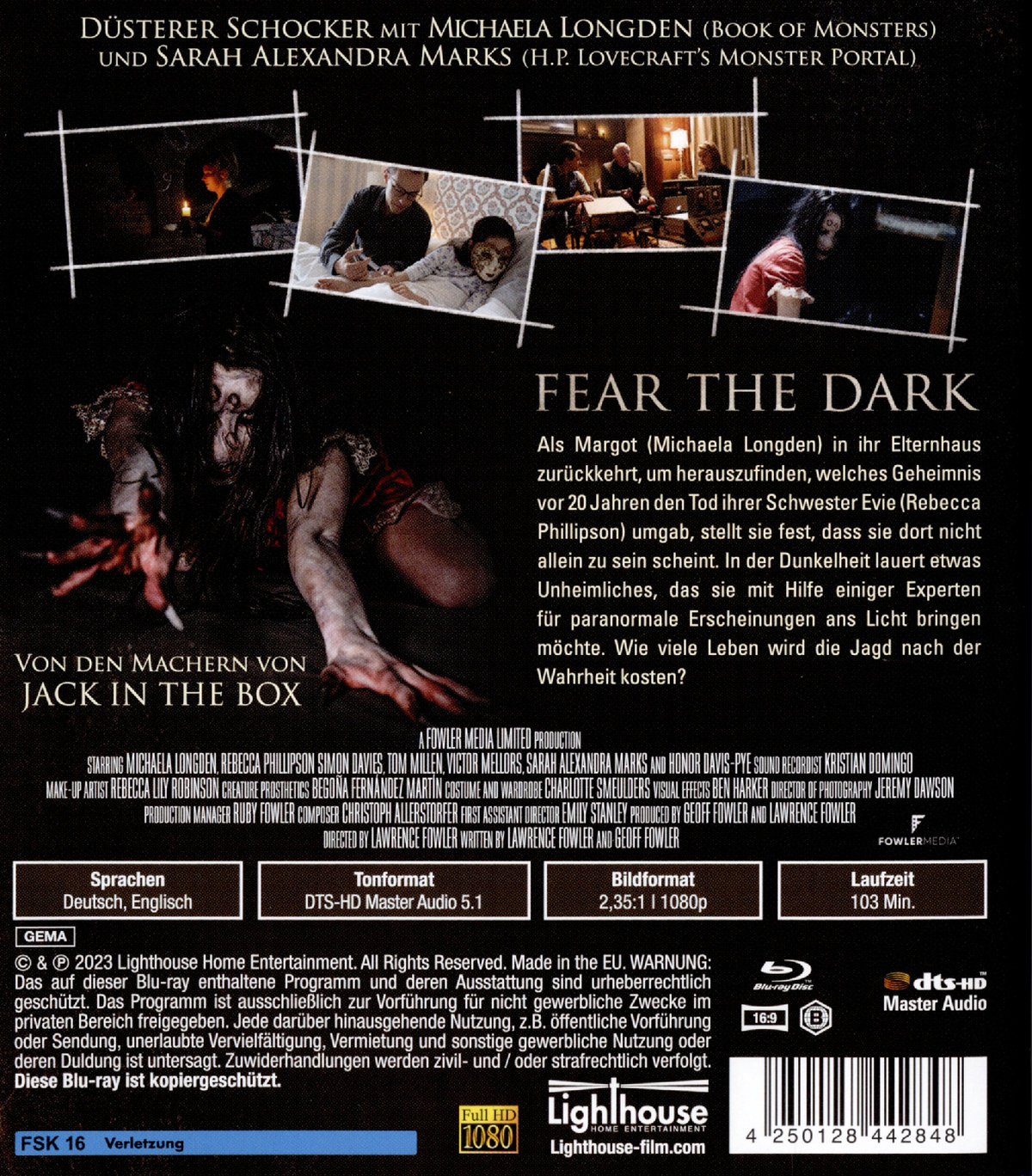 Fear the Dark (blu-ray)