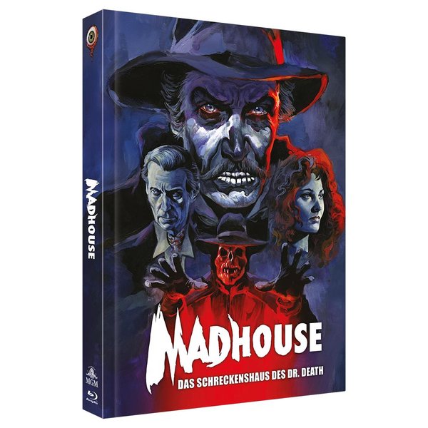 Madhouse - Das Schreckenshaus des Dr. Death - Uncut Mediabook Edition (DVD+blu-ray) (C)