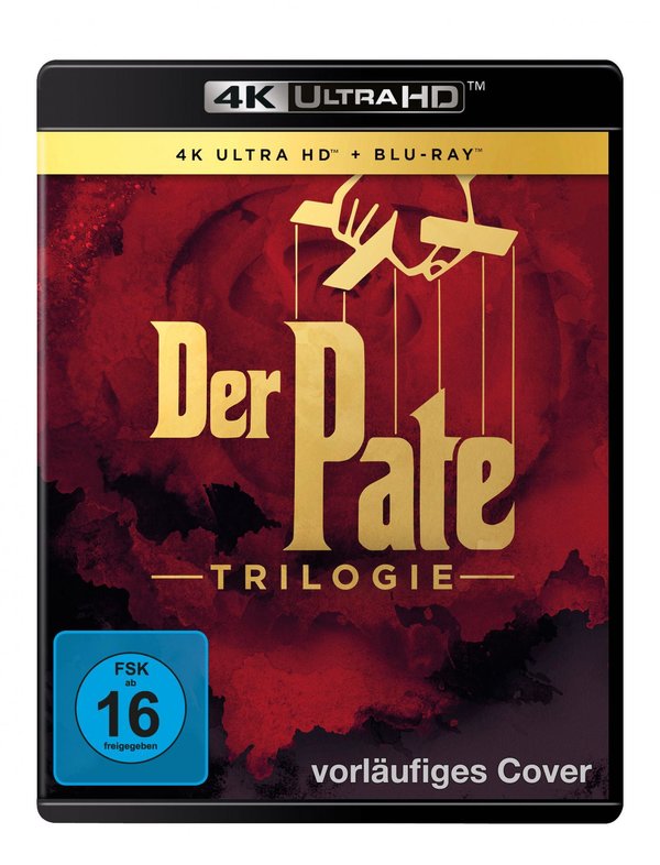 Der Pate Trilogie  (4K Ultra HD) (+ Blu-ray)