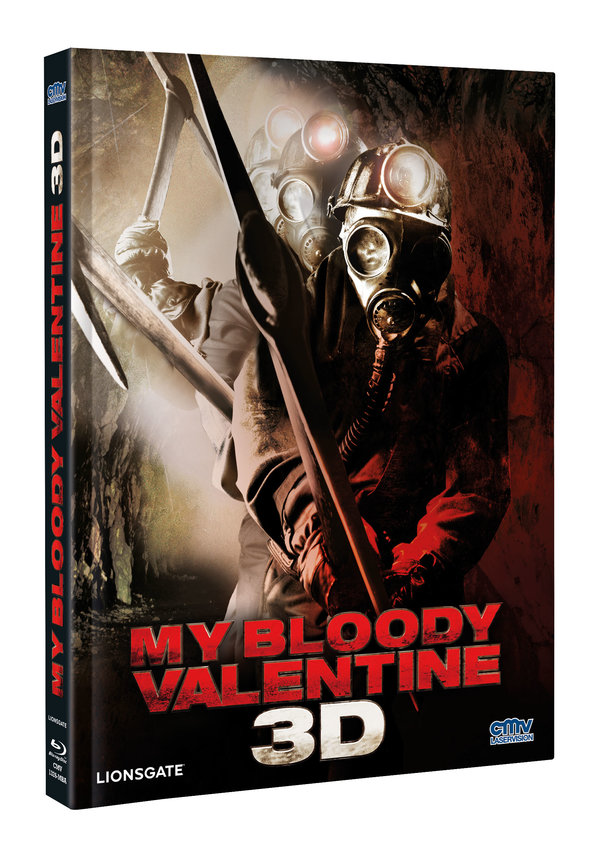 My bloody Valentine 3D - Uncut Mediabook Edition  (DVD+blu-ray) (A)