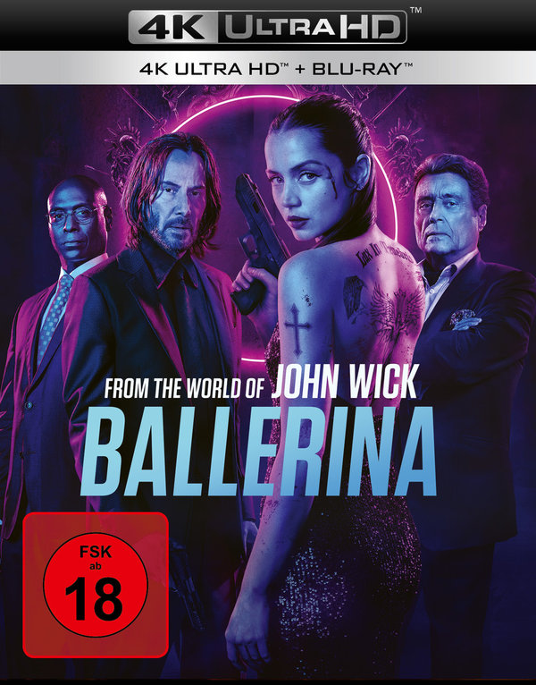 Ballerina - From the World of John Wick  (4K Ultra HD) (+ Blu-ray)