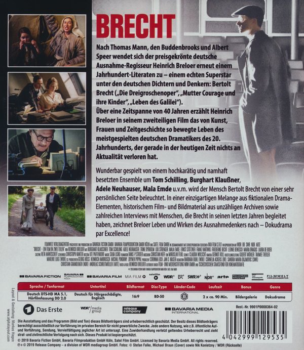 Brecht (blu-ray)