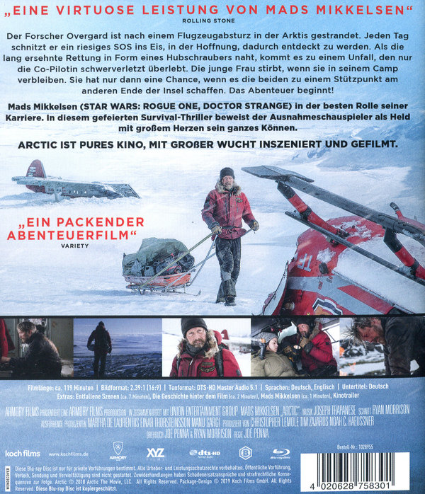 Arctic (blu-ray)