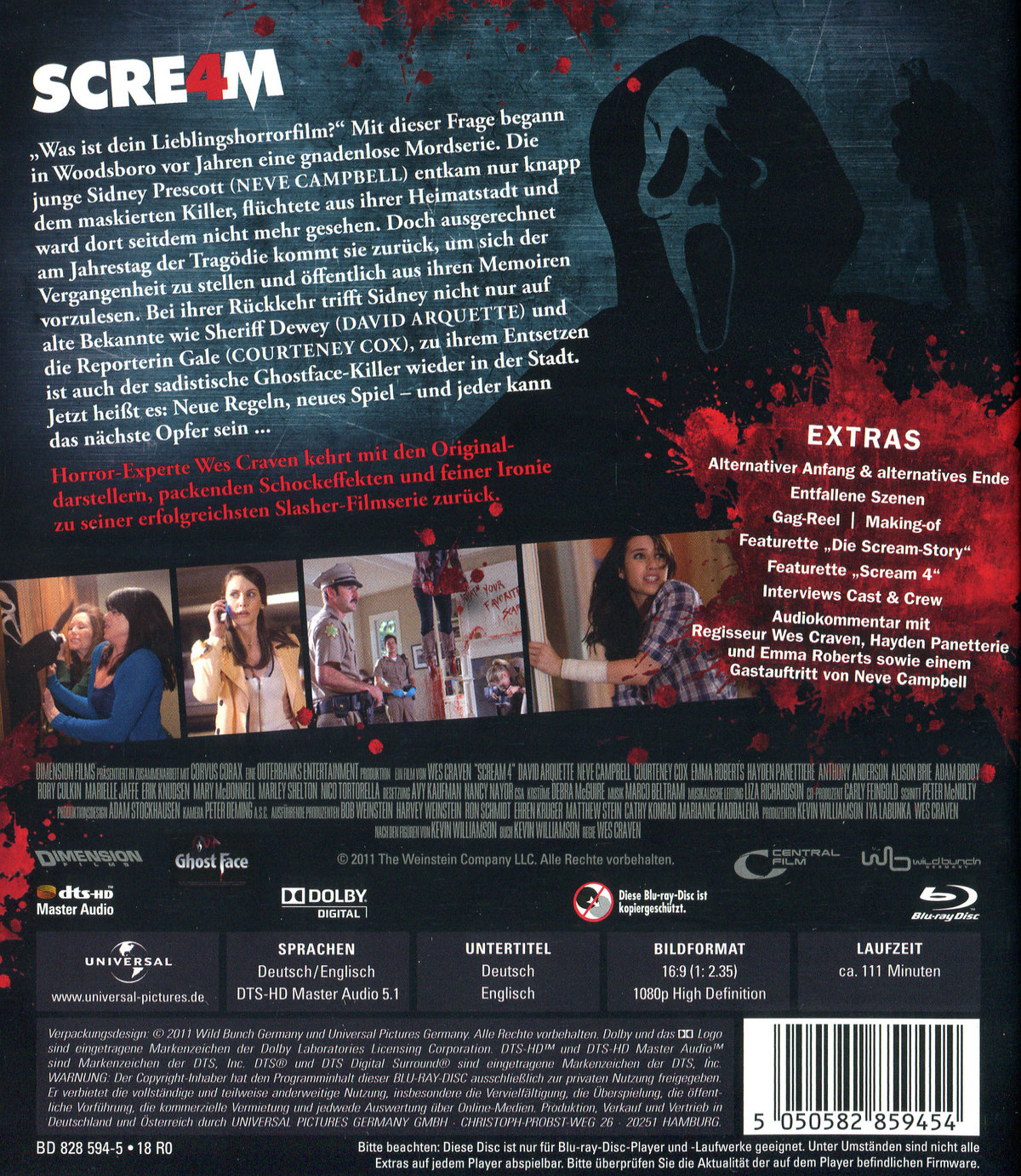 Scream 4 (blu-ray)