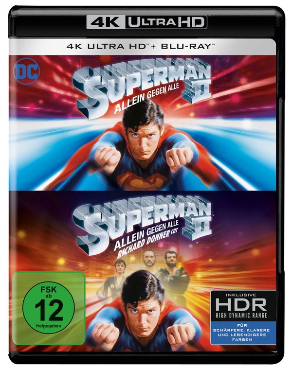 Superman 2: Allein gegen alle  (4K Ultra HD)