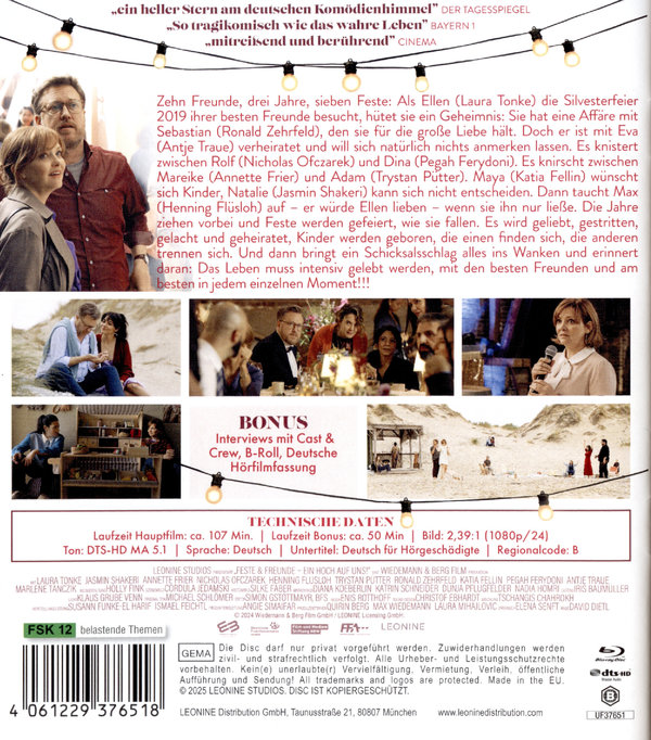 Feste & Freunde - Ein Hoch auf Uns!  (Blu-ray Disc)