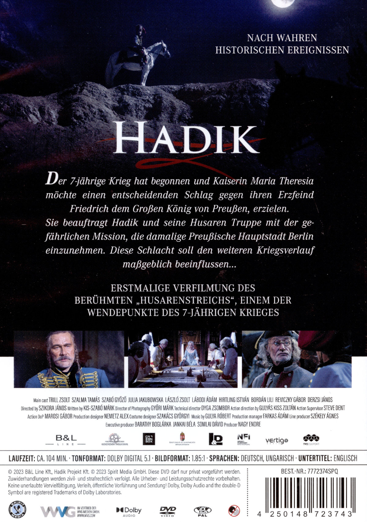 Hadik - Der legendäre Husaren General  (DVD)