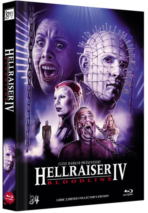 Hellraiser 4 - Bloodline - Uncut Mediabook Edition  (4K Ultra HD+blu-ray)