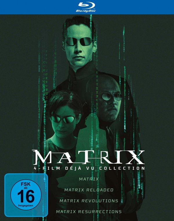 Matrix 4-Film Deja Vu Collection (blu-ray)