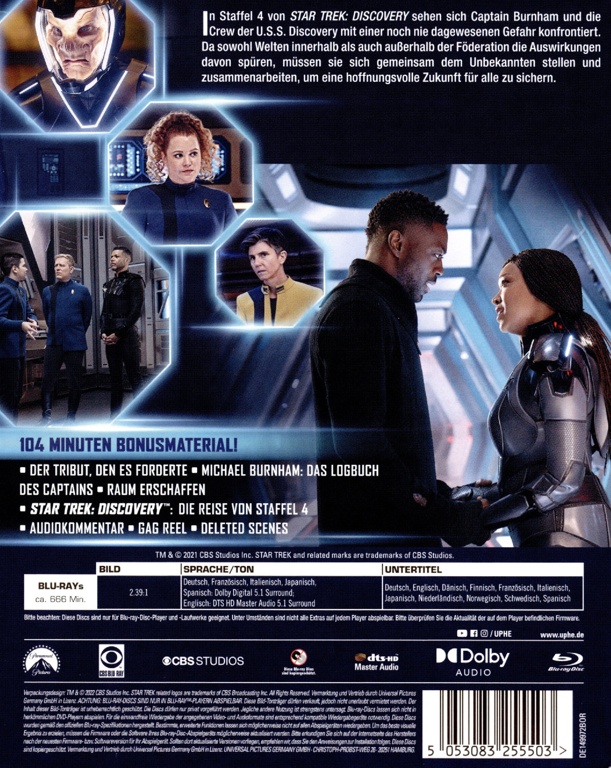 Star Trek: Discovery - Staffel 4 (blu-ray)