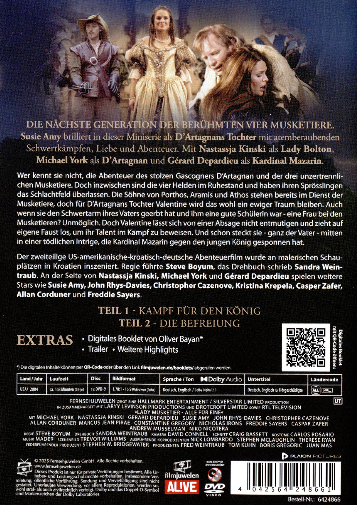 Lady Musketier - Alle für Eine (La Femme Musketeer)  (DVD)