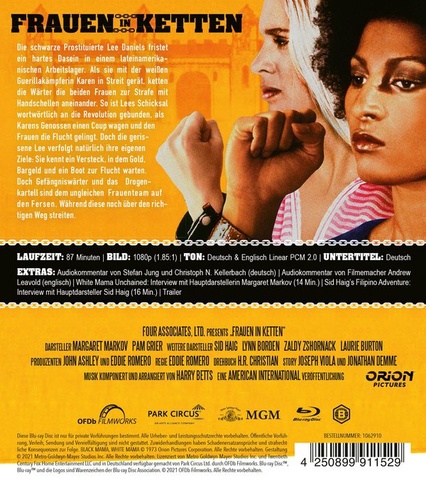 Frauen in Ketten - Black Mama, White Mama (blu-ray)