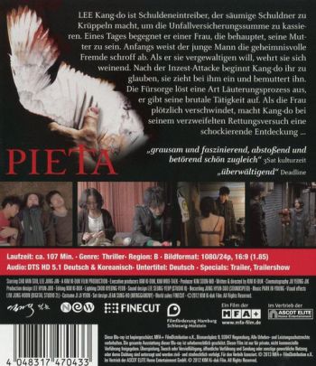 Pieta (blu-ray)