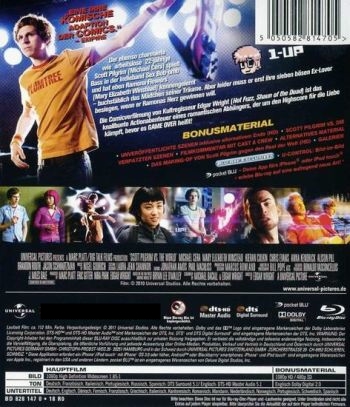 Scott Pilgrim gegen den Rest der Welt (blu-ray)