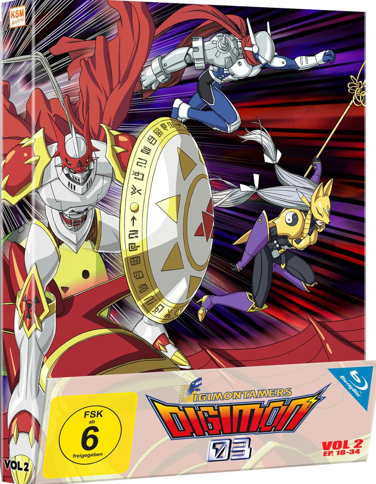 Digimon Tamers: Volume 1.2 (Ep 18-34)  [2 BRs]  (Blu-ray Disc)