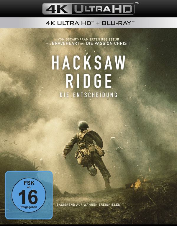 Hacksaw Ridge - Die Entscheidung (4K Ultra HD)