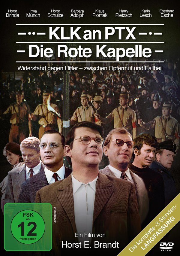 KLK an PTX - Die Rote Kapelle  (Neuauflage) (DEFA Filmjuwelen)  (DVD)