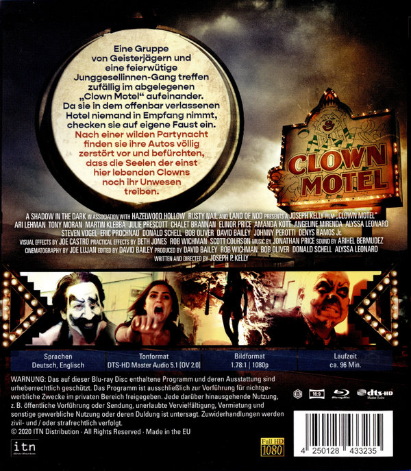 Clown Motel (blu-ray)