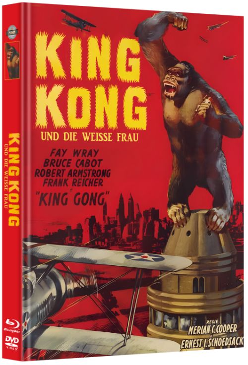 King Kong und die weiße Frau - Uncut Mediabook Edition  (DVD+blu-ray) (B)