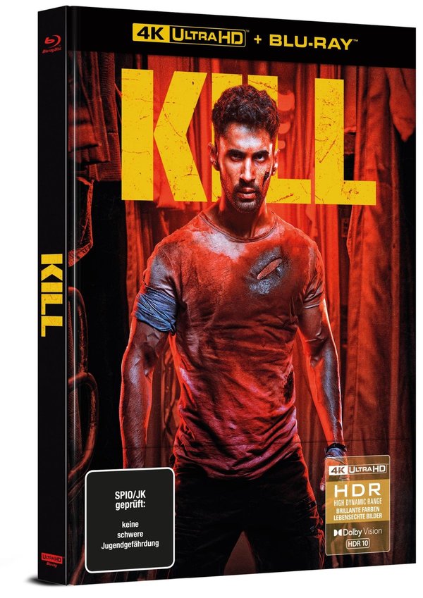 Kill - Uncut Mediabook Edition  (4K Ultra HD+blu-ray)