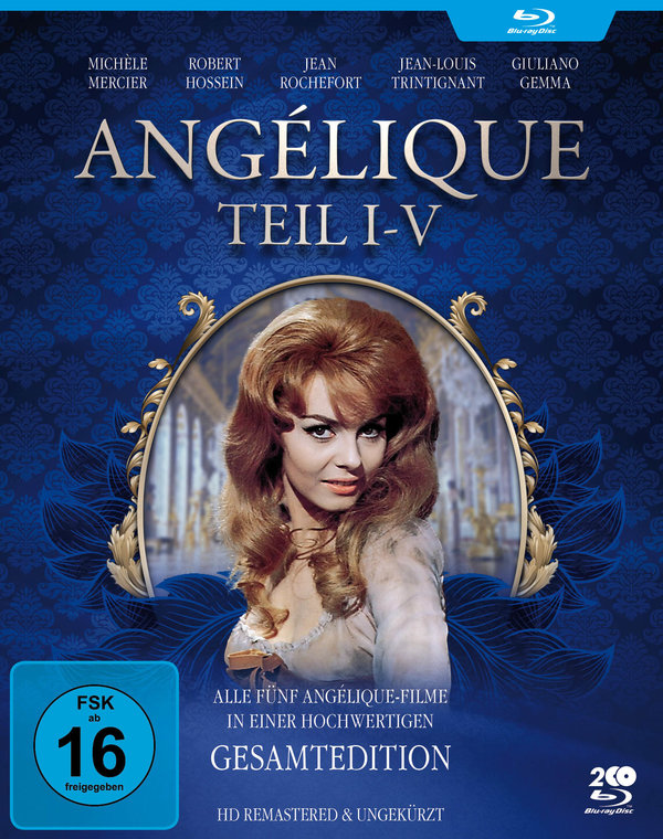 Angelique I-V - Gesamtedition (blu-ray)