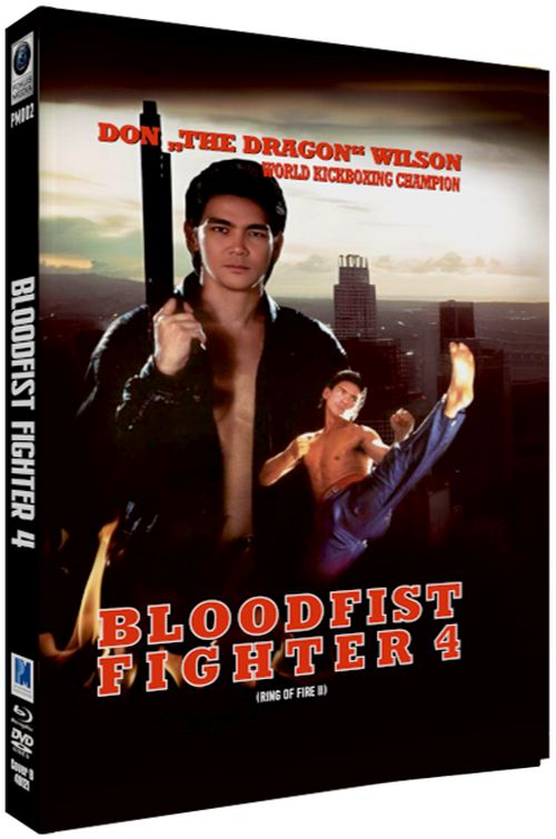 Ring of Fire 2  - Bloodfist Fighter 4 - Uncut Mediabook Edition  (DVD+blu-ray) (B)