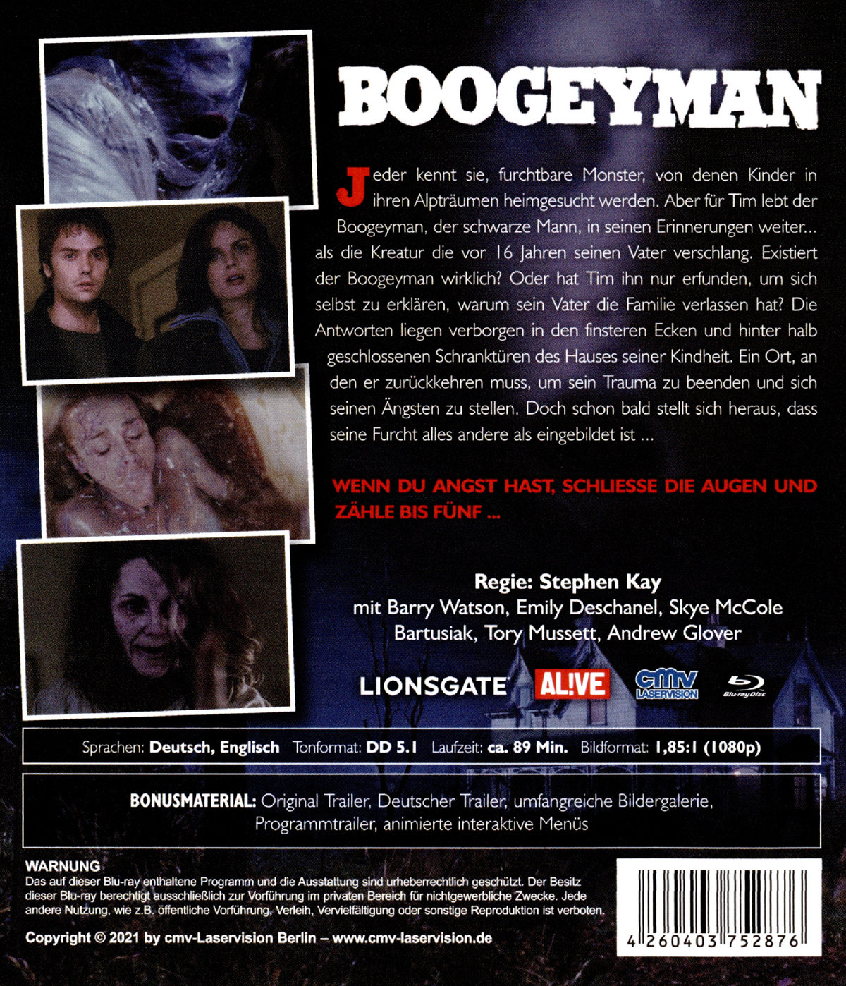 Boogeyman - Der schwarze Mann (blu-ray)