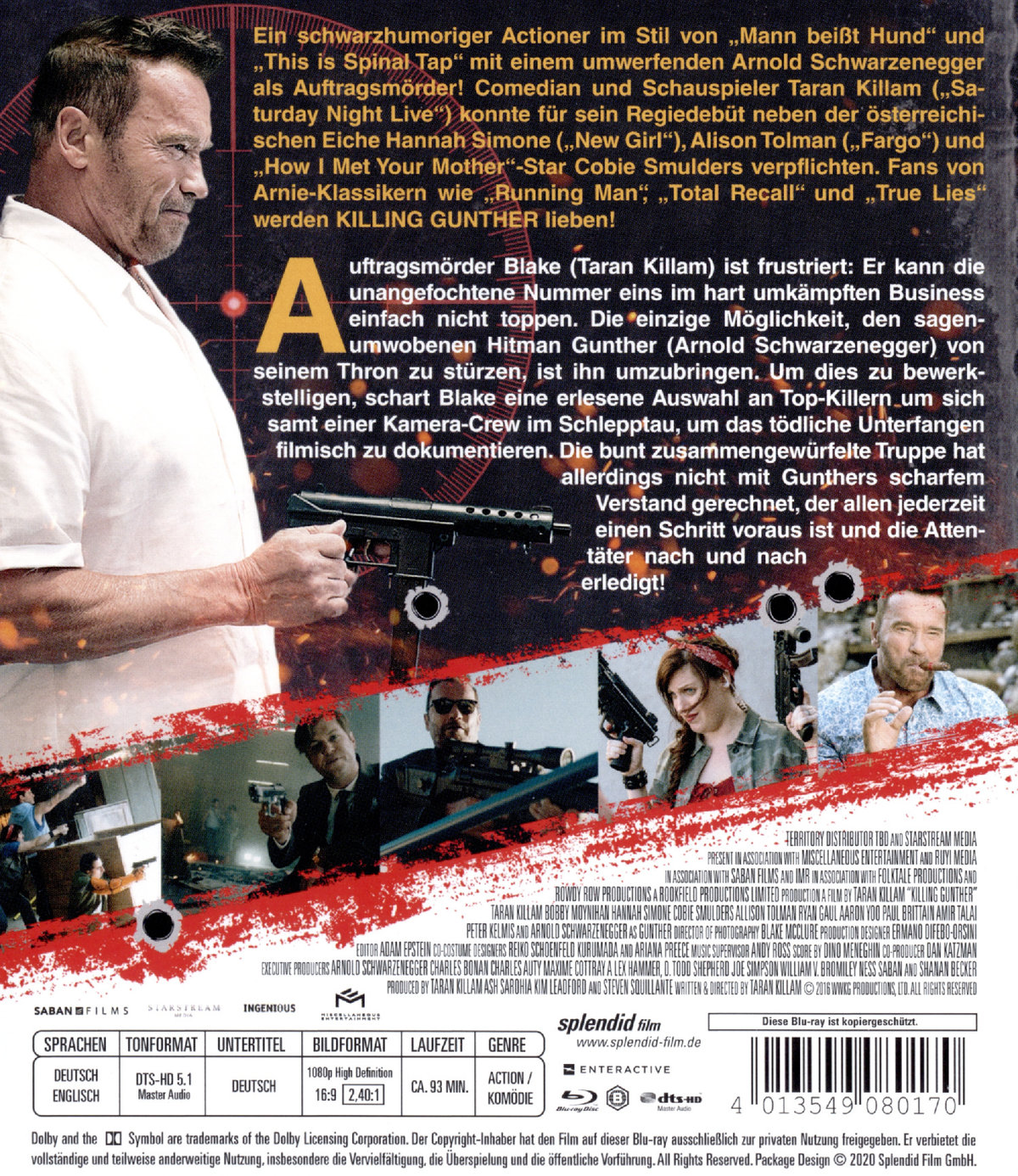 Killing Gunther (blu-ray)