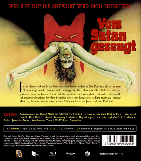 Vom Satan gezeugt - Uncut Edition (blu-ray)