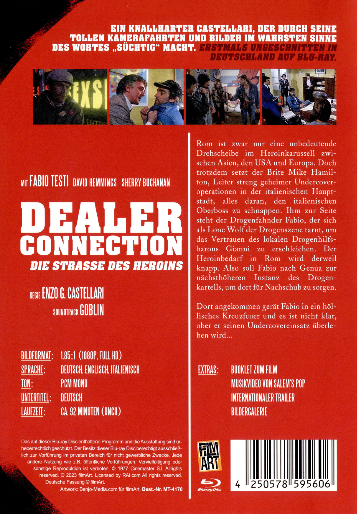 Dealer Connection - Die Strasse des Heroins - Uncut Polizieschi Edition (blu-ray)