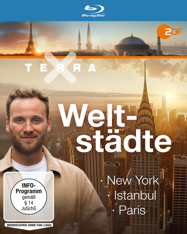 Terra X: Weltstädte - New York, Istanbul, Paris  (Blu-ray Disc)