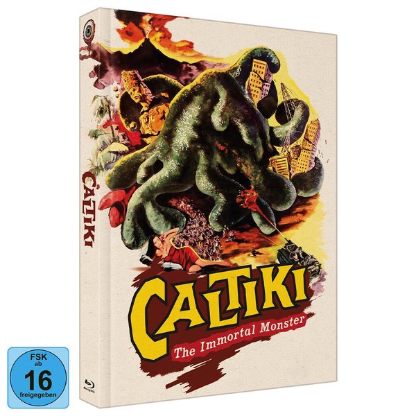 Caltiki - Rätsel des Grauens - Uncut Mediabook Edition  (DVD+blu-ray) (B)