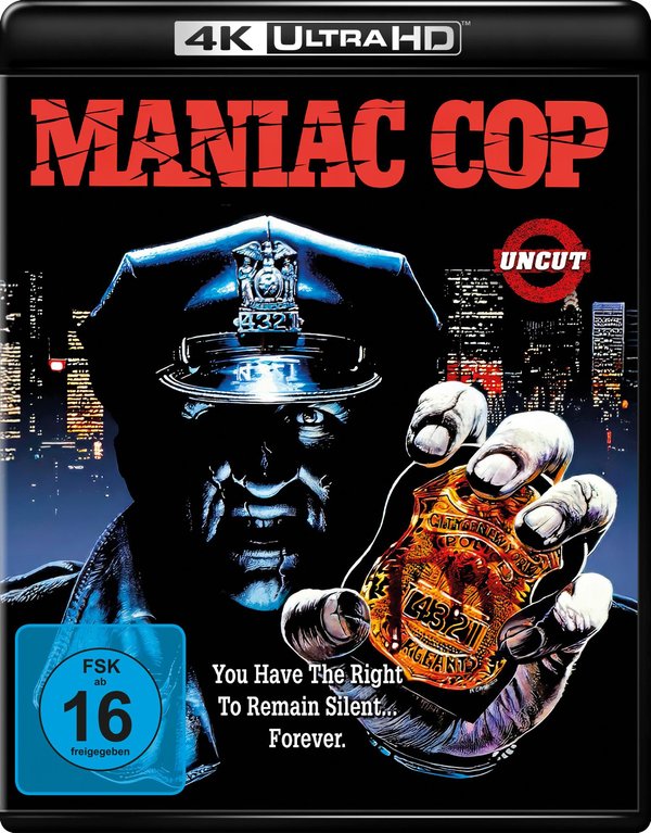 Maniac Cop (uncut)  (4K Ultra HD) 