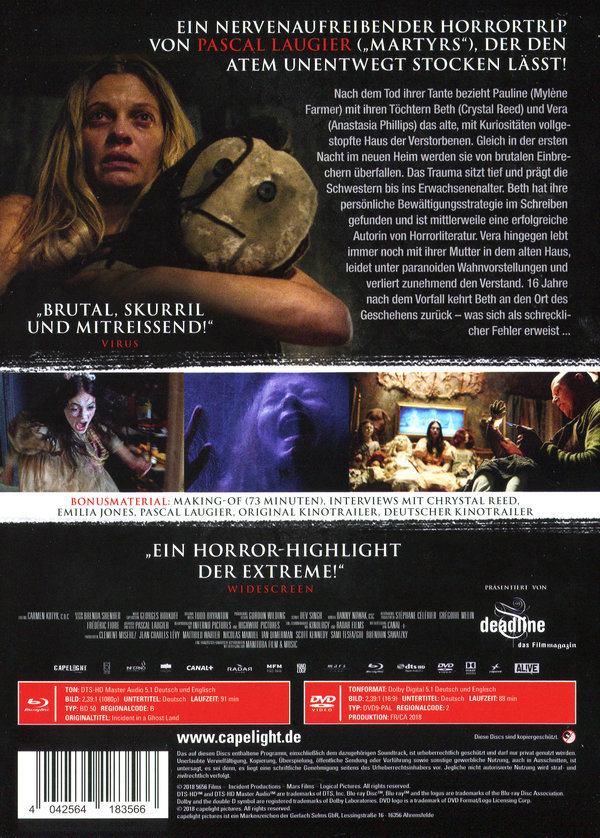 Ghostland - Uncut Mediabook Edition (DVD+blu-ray)
