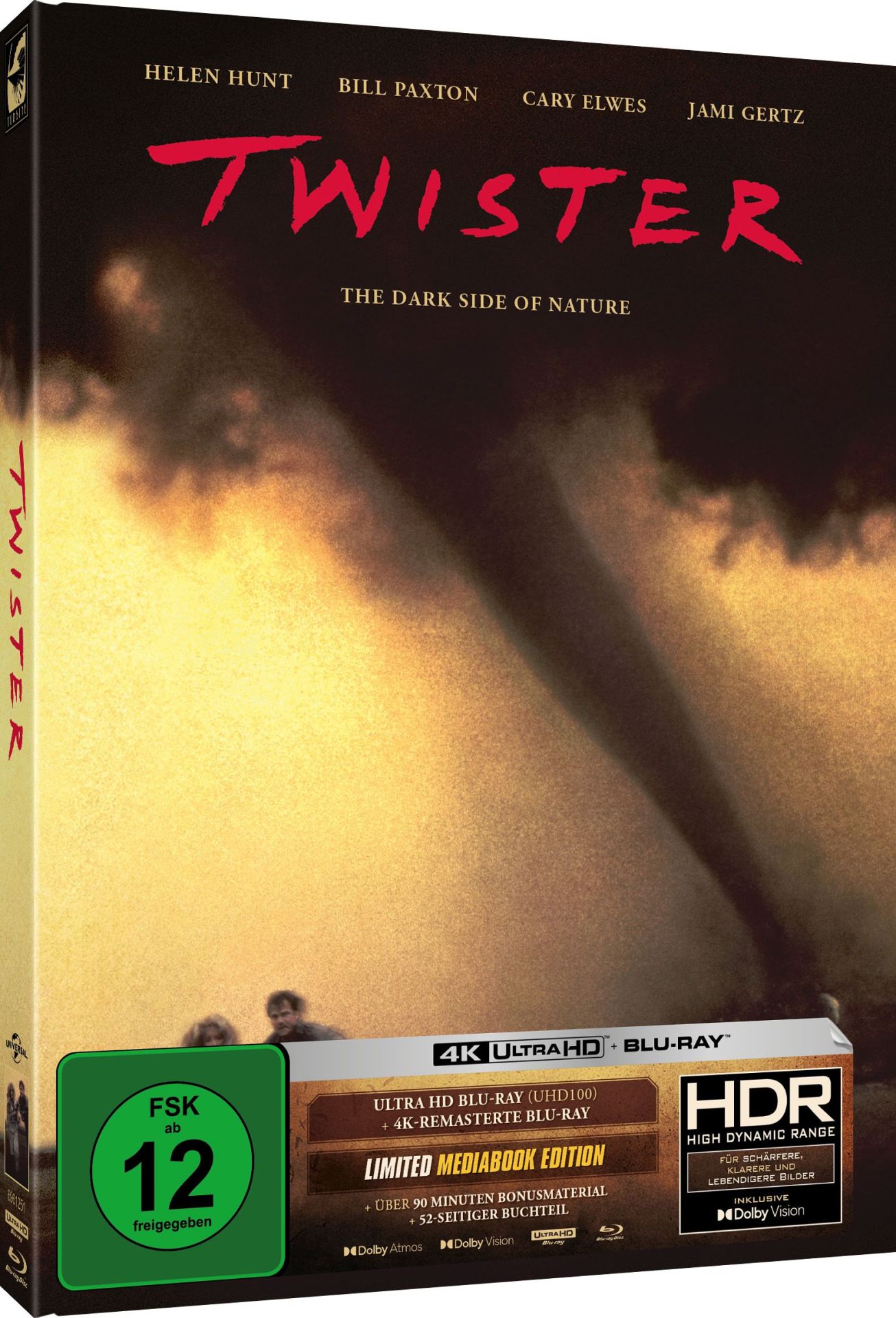 Twister - Uncut Mediabook Edition  (4K Ultra HD+blu-ray)