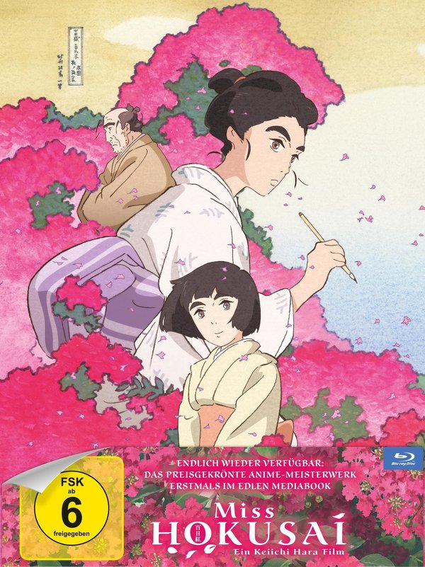 Miss Hokusai - Limited Mediabook Edition inkl. 7 Artcards  (Blu-ray Disc)