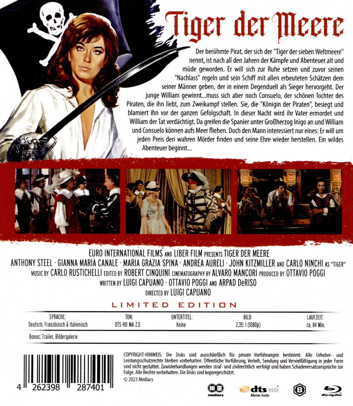 Tiger der Meere (blu-ray)