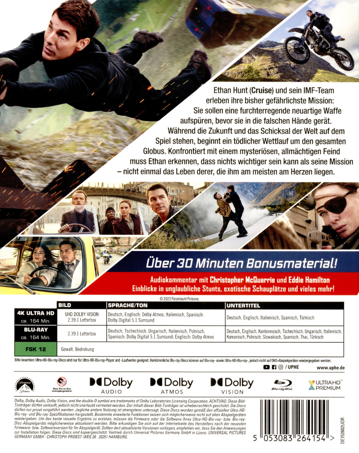 Mission: Impossible dead reckoning Teil eins (4K Ultra HD)