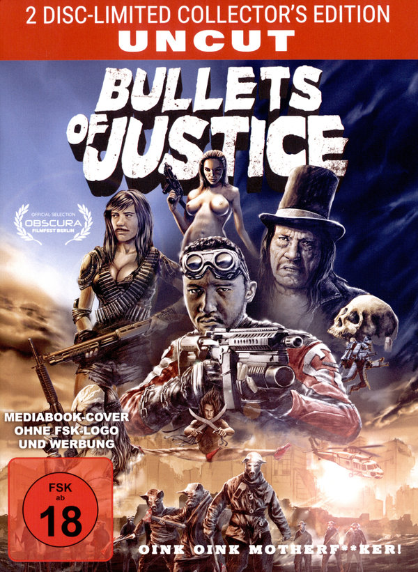 Bullets of Justice - Uncut Mediabook Edtion (DVD+blu-ray)