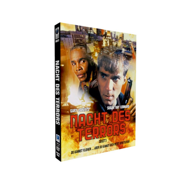 Nacht des Terrors - Riot - Uncut Mediabook Edition  (DVD+blu-ray) (B)