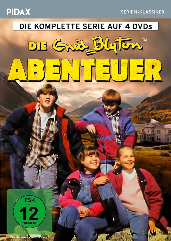 Die Enid Blyton Abenteuer / Die komplette Serie nach den Romanen von Kultautorin Enid Blyton (Pidax Serien-Klassiker)  [4 DVDs]  (DVD)