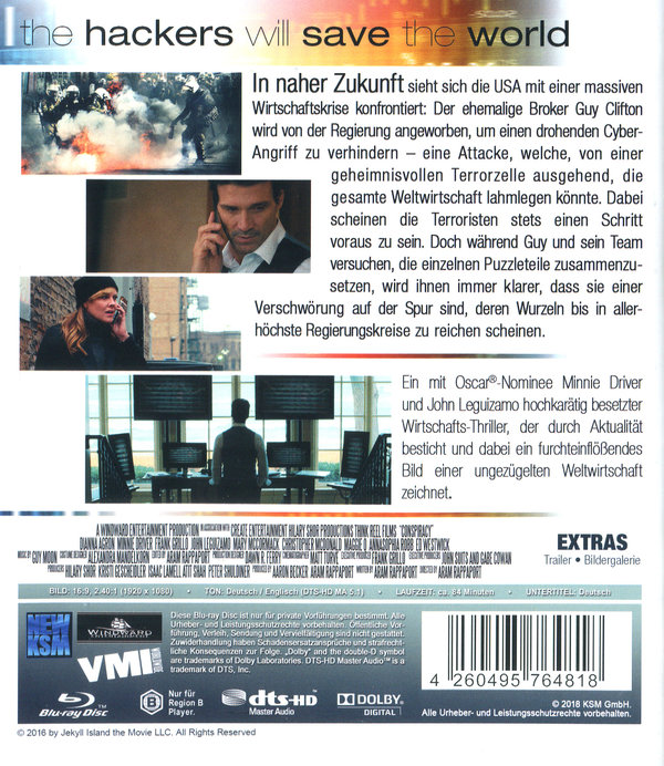 Wall Street Verschwörung, Die (blu-ray)